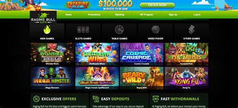 Raging Bull Casino Online Review (2024) Sign up Bonus With .